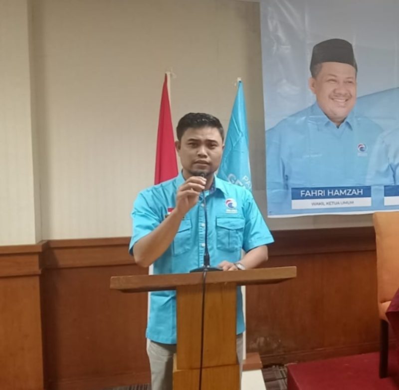 Dedi Handika ,S.sos Ketua DPD Gelora Kabupaten Tebo 